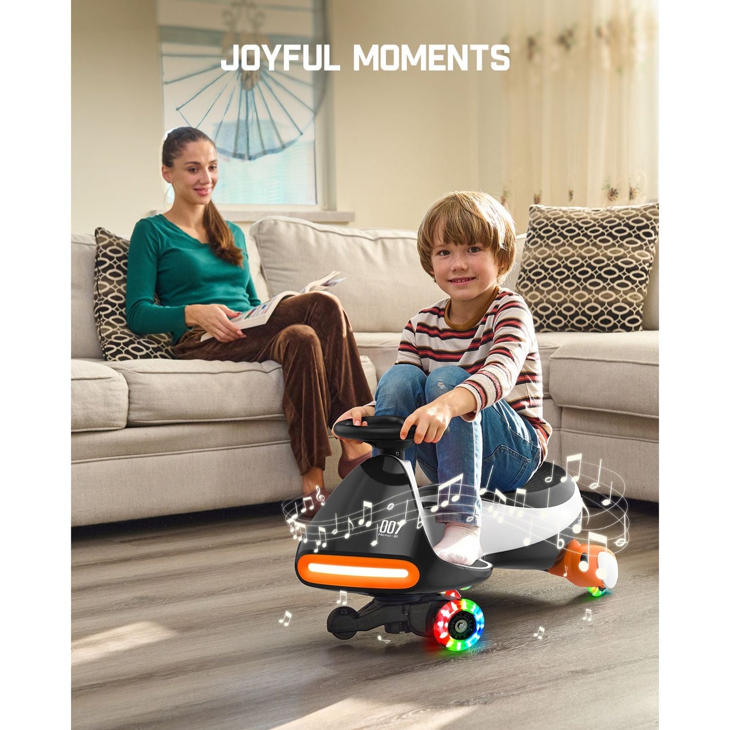 FanttikRide N7 Pro Electric Wiggle Car with Pedal